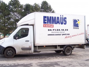 Camion Emmaüs Cantal