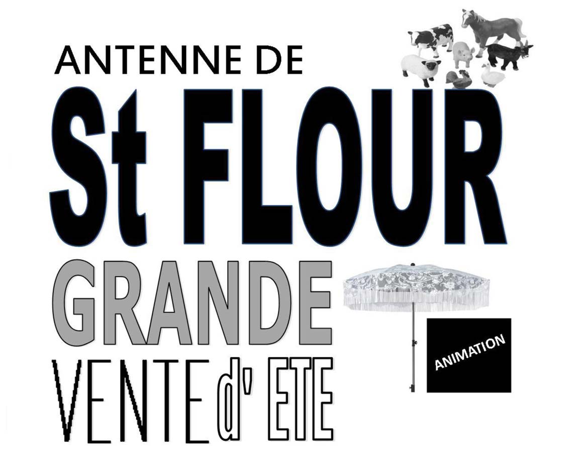 Grande vente été St-flour