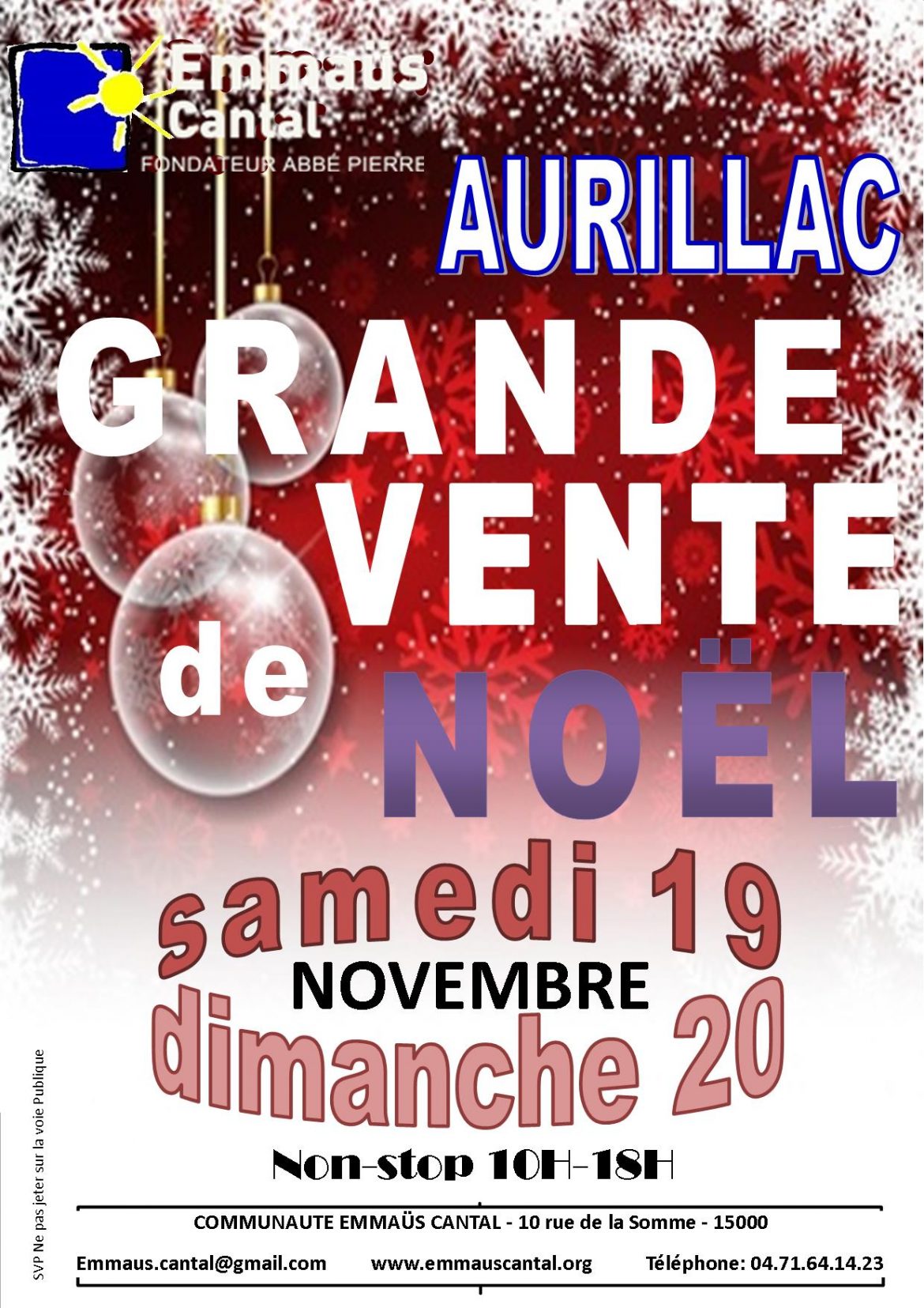 Gde vente Noël 2016